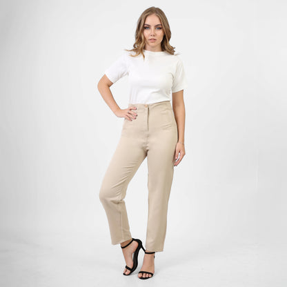 La Reine Classic Narrow Leg Cafe Pants