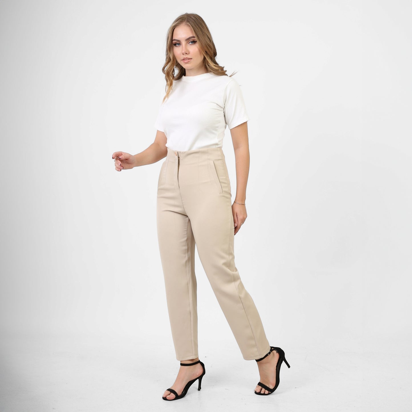 La Reine Classic Narrow Leg Cafe Pants