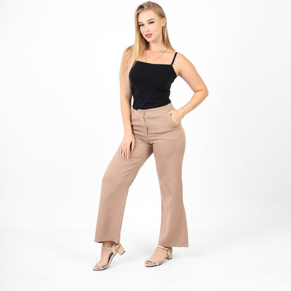 La Reine Classic Straight Leg Cafe Pants