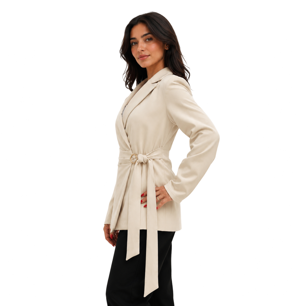 Monroe Blazer, Beige