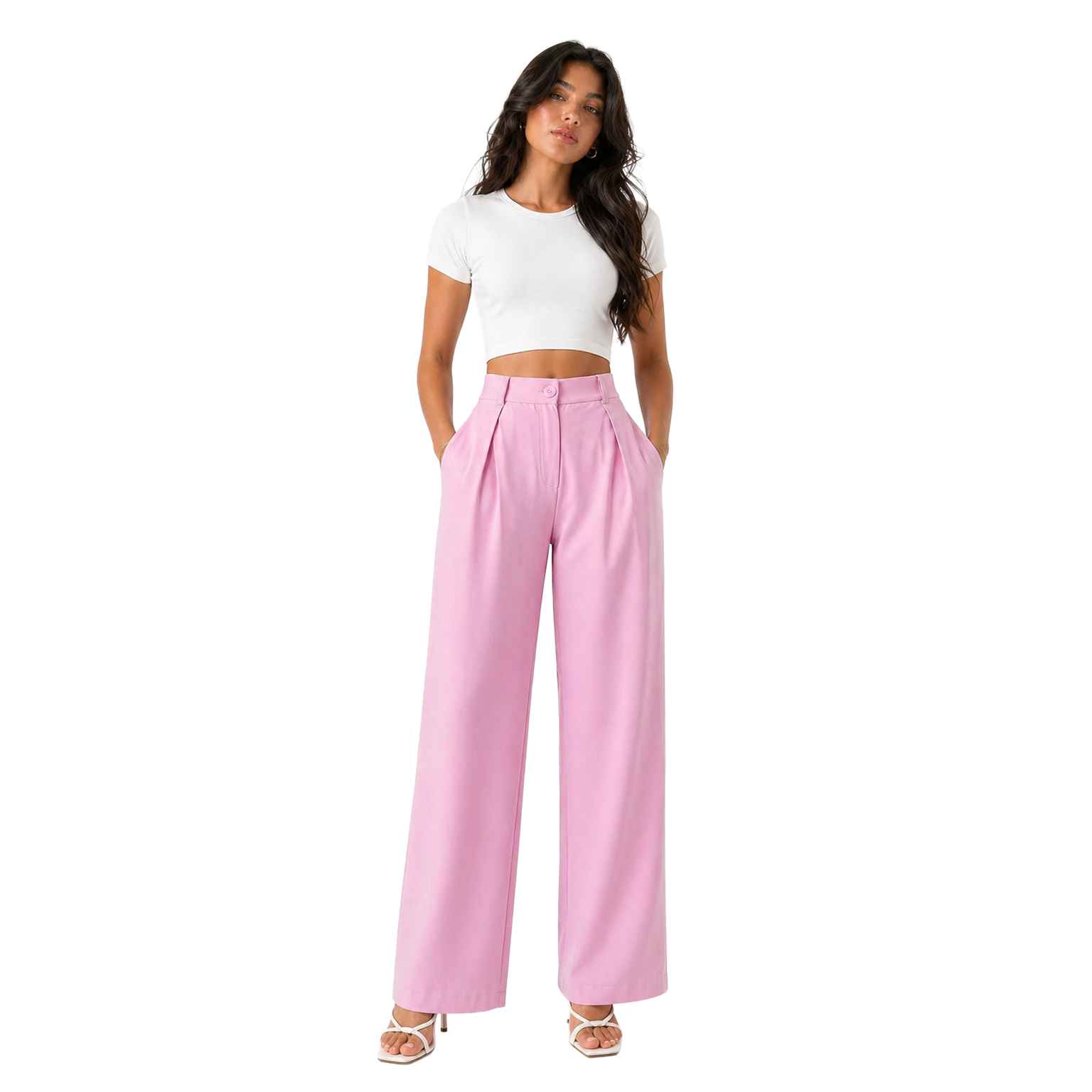 ALine Pants, Rose