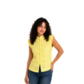 Ivory Blossom Lace Top, Yellow