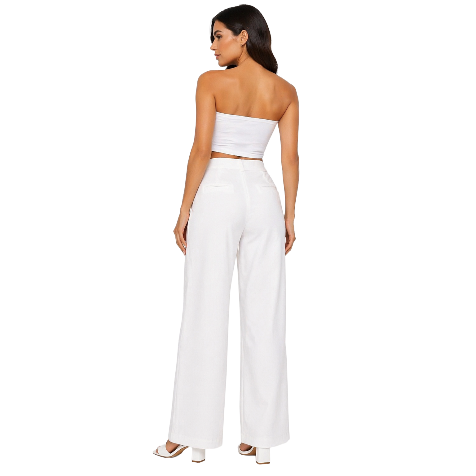 Strawide Pants, Off-White