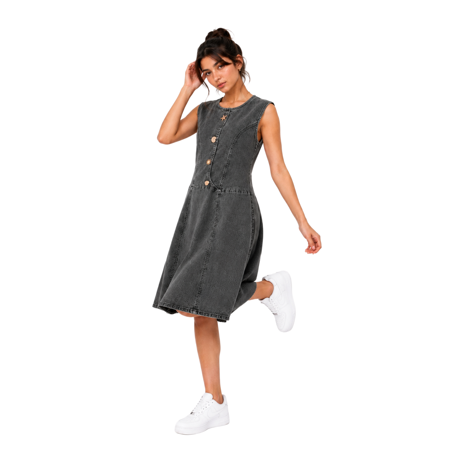 Sevara Denim Mini Dress