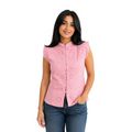 Ivory Blossom Lace Top, Pink