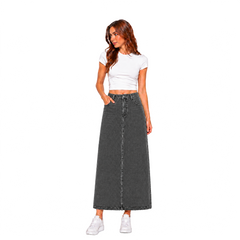 Denara Denim Maxi Skirt