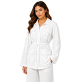 Pocketa Linen Jacket, White