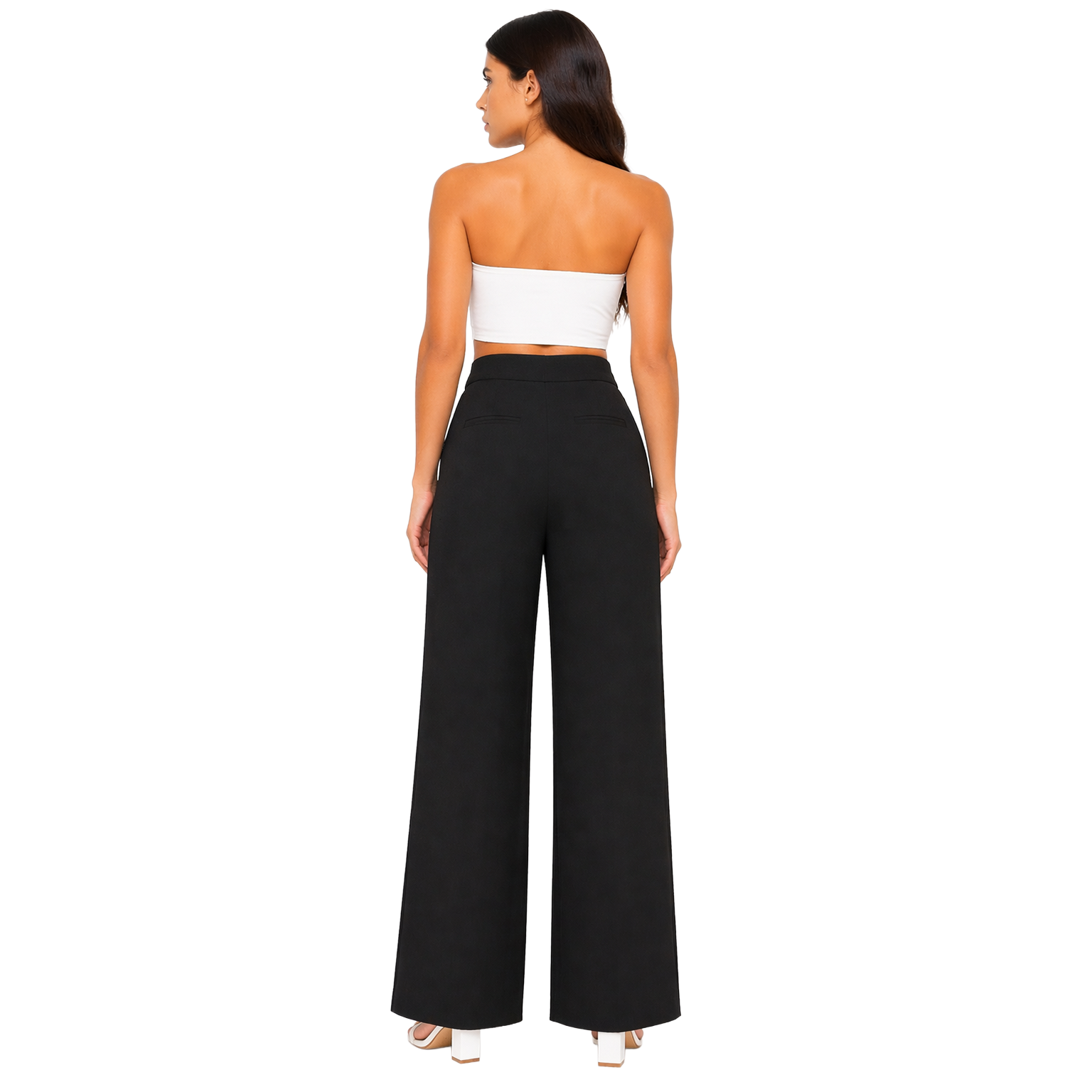 Strawide Pants, Black