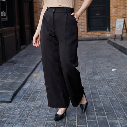 La Reine Classic Black Straight Leg