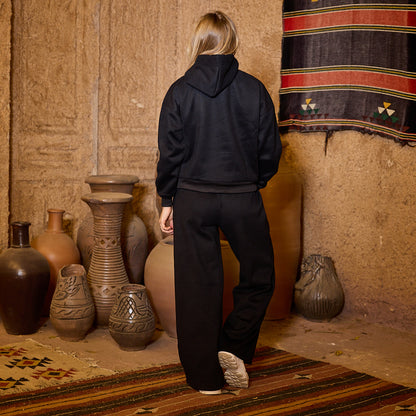 La Reine Black Premium Essential Hoodie