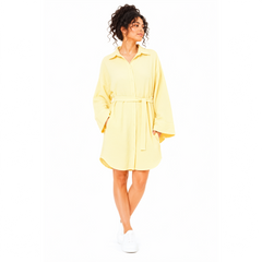 Willow Shirt Tunic, Yellow