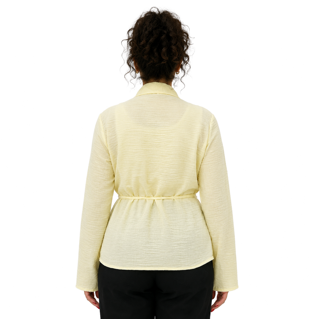 Willow Shirt Tunic, Yellow