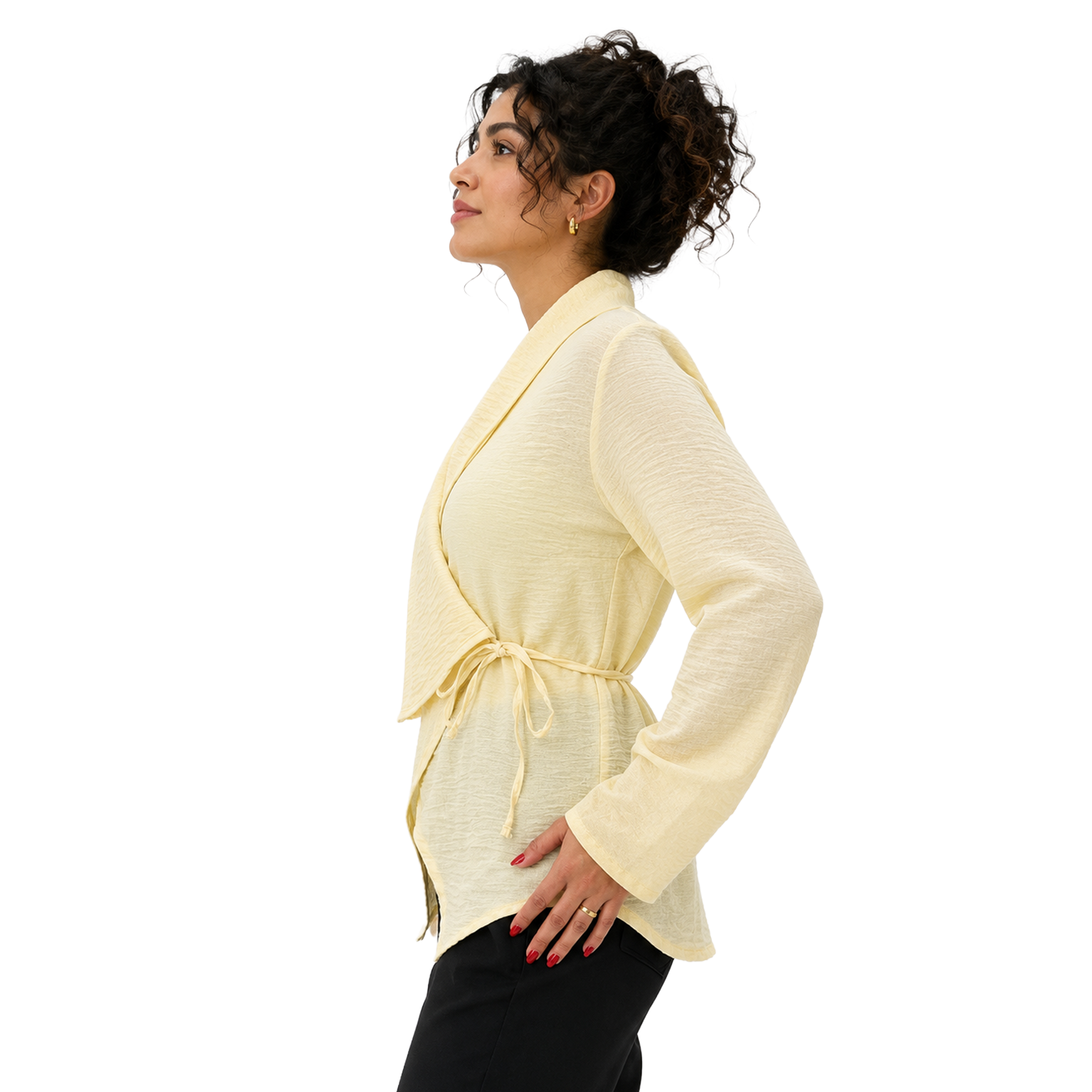 Willow Shirt Tunic, Yellow