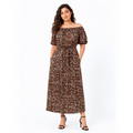 Savana Square\Off Shoulder Neck, Dress
