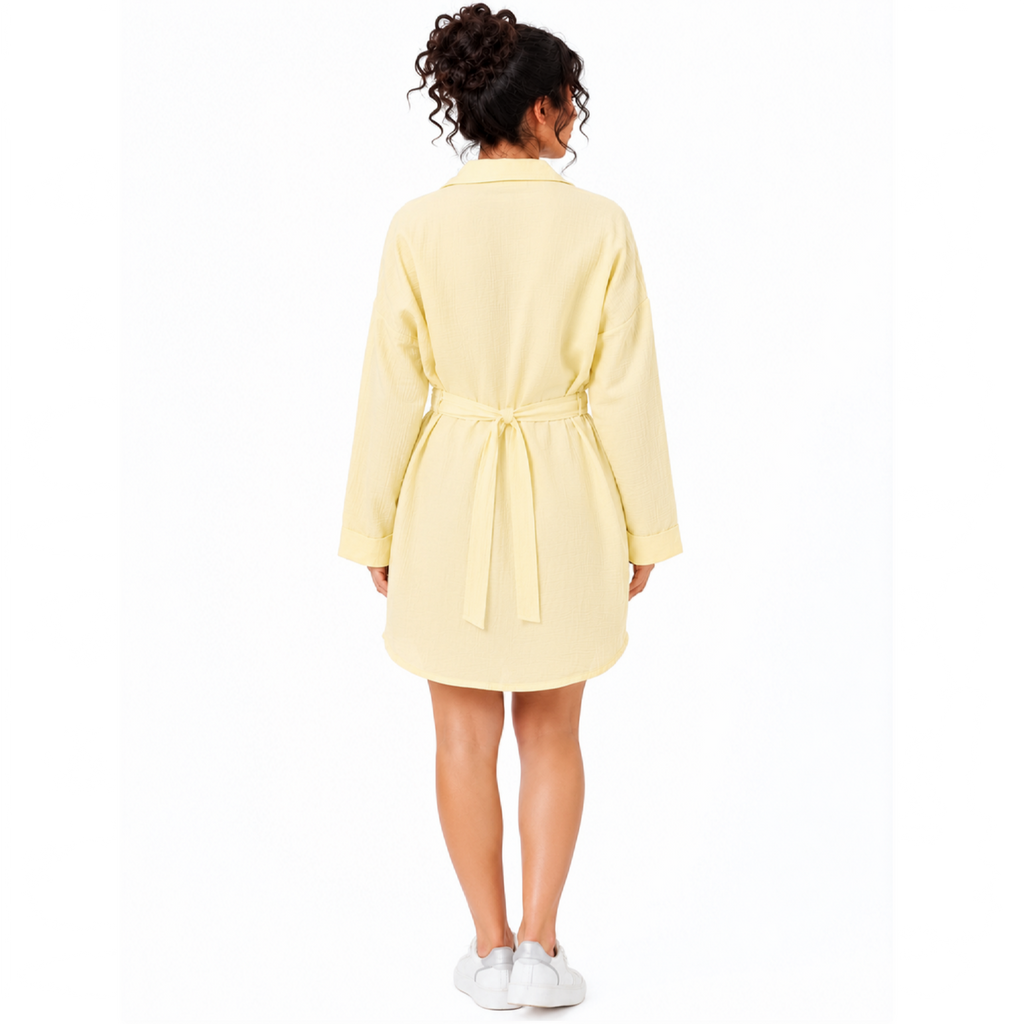 Willow Shirt Tunic, Yellow