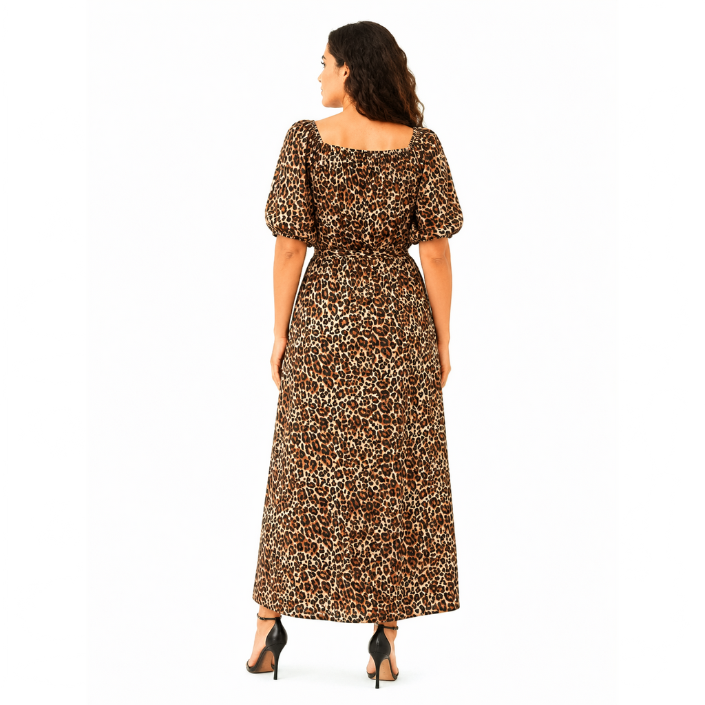 Savana Square\Off Shoulder Neck, Dress