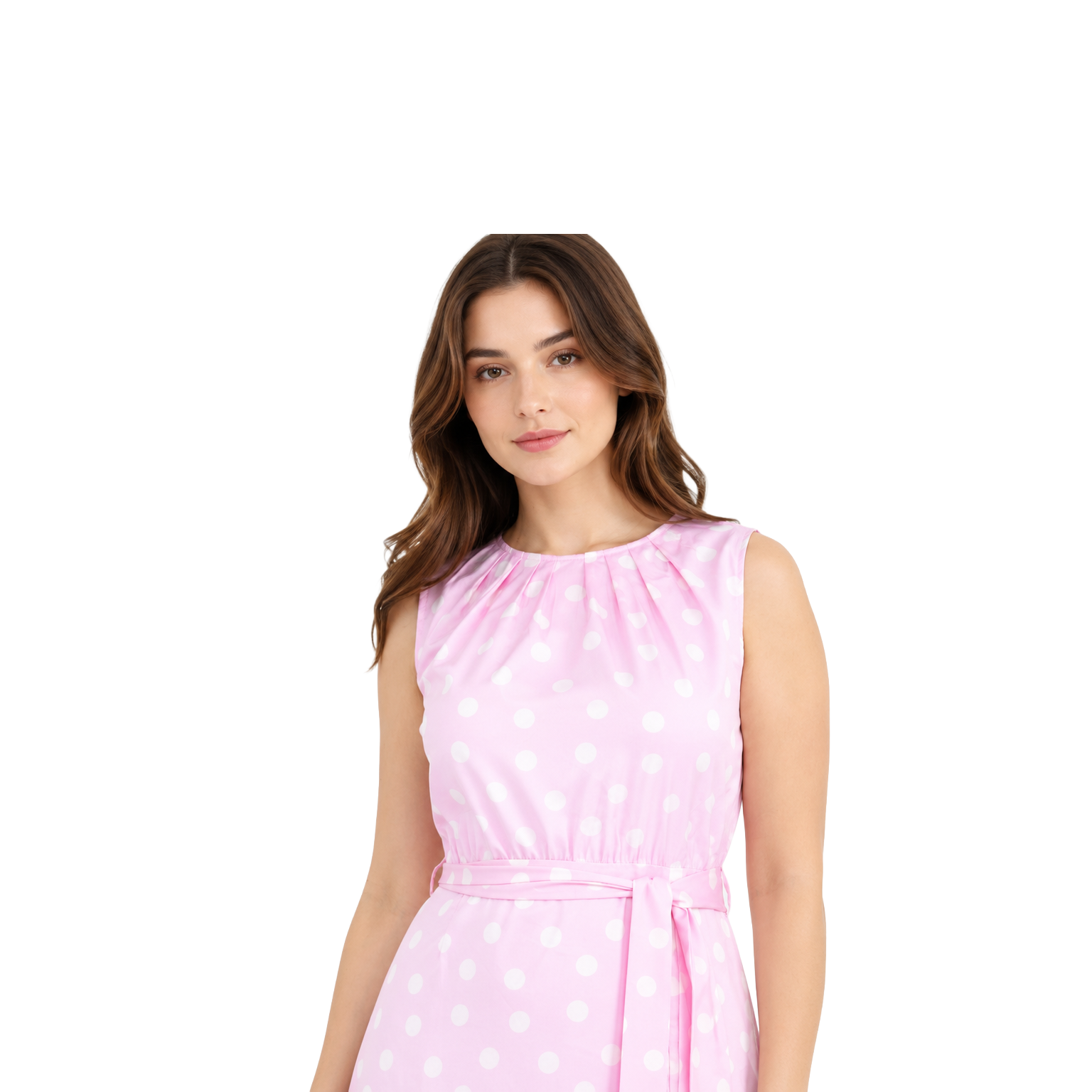 Polka Dot Rose Dress