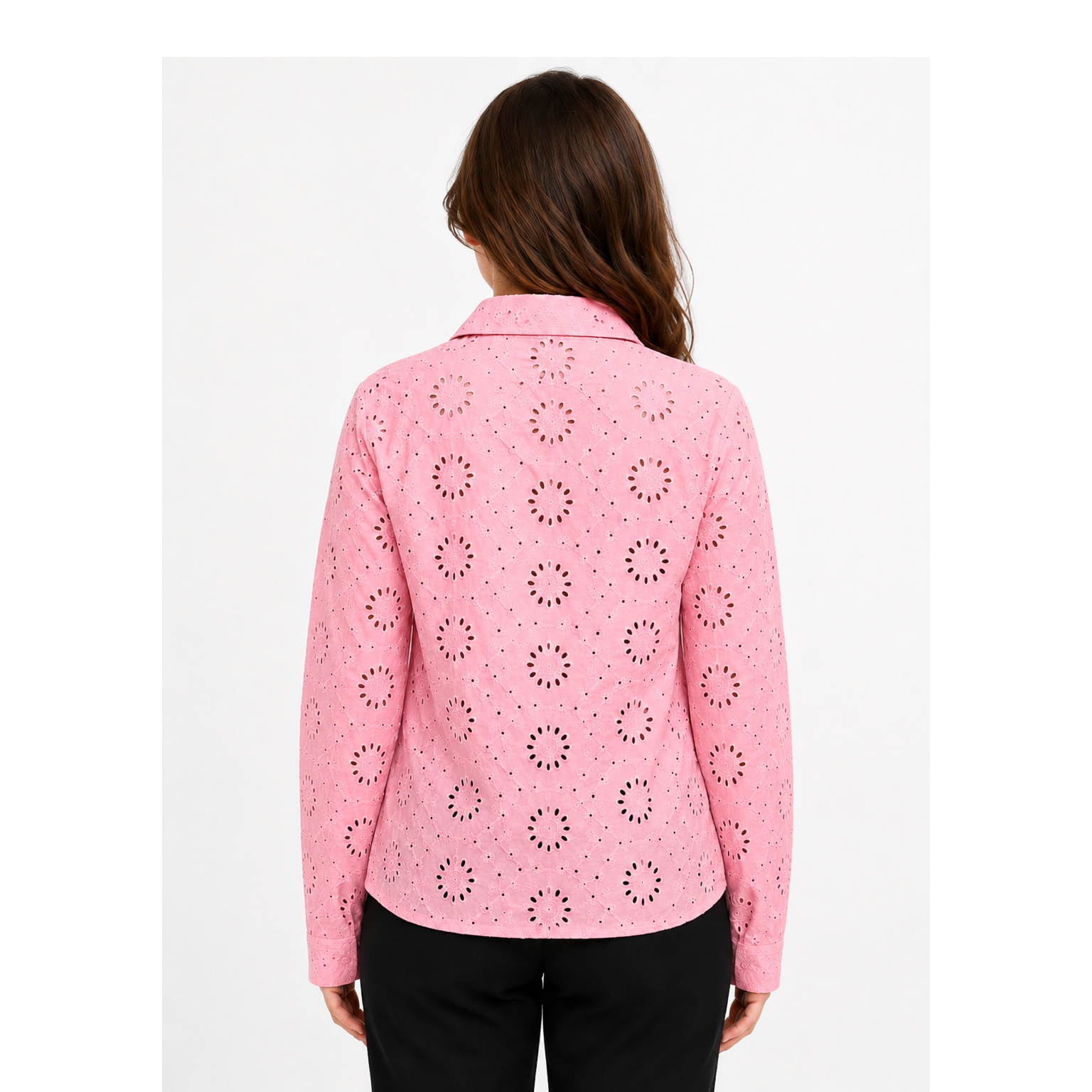 Pearl Garden Embroidered Top, Rose