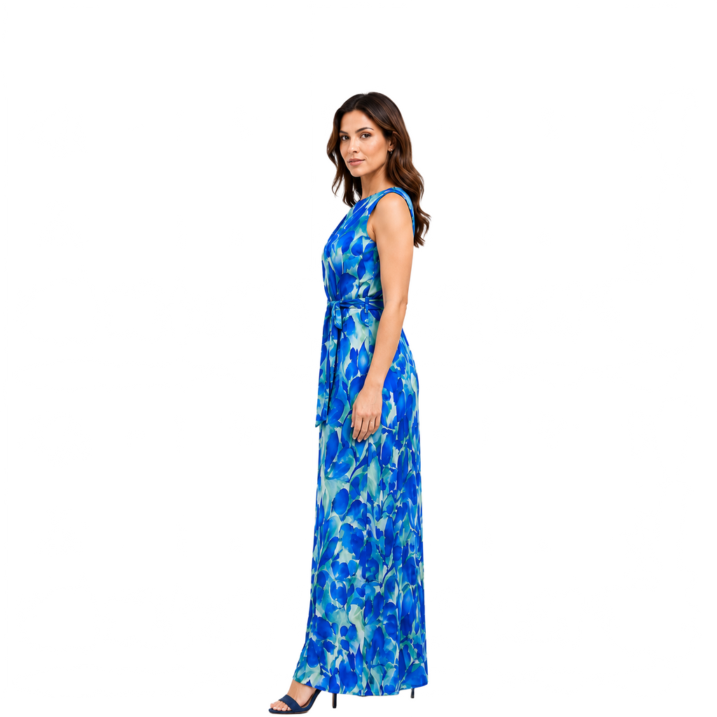 Azure Petal Dress