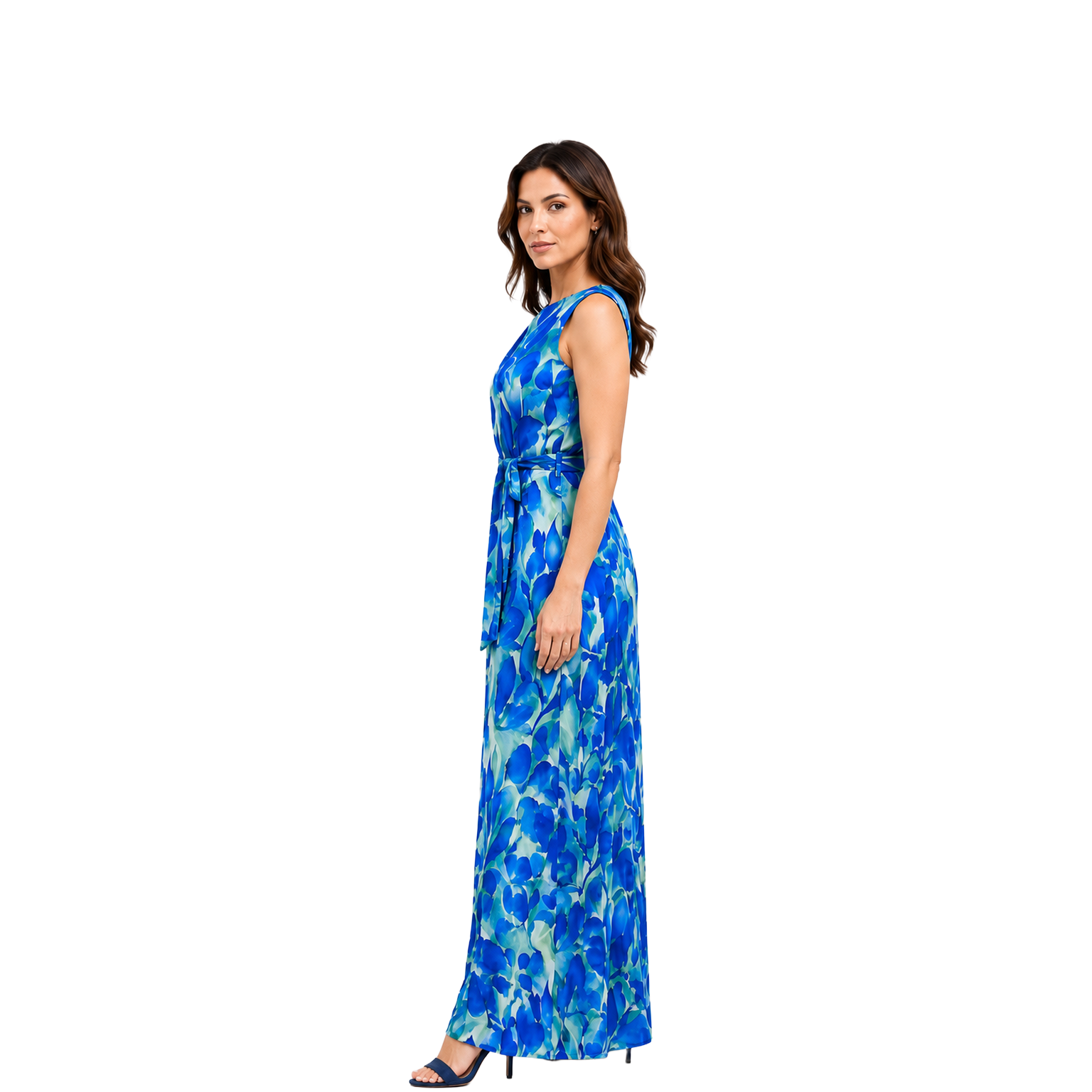 Azure Petal Dress