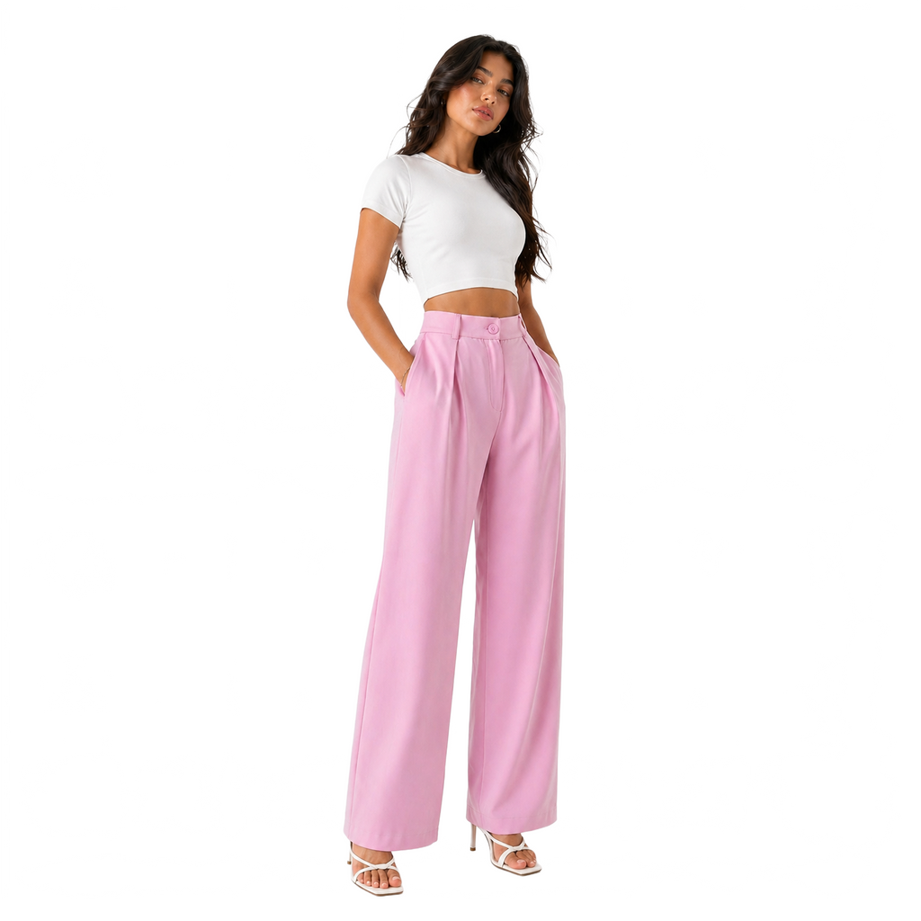 ALine Pants, Rose