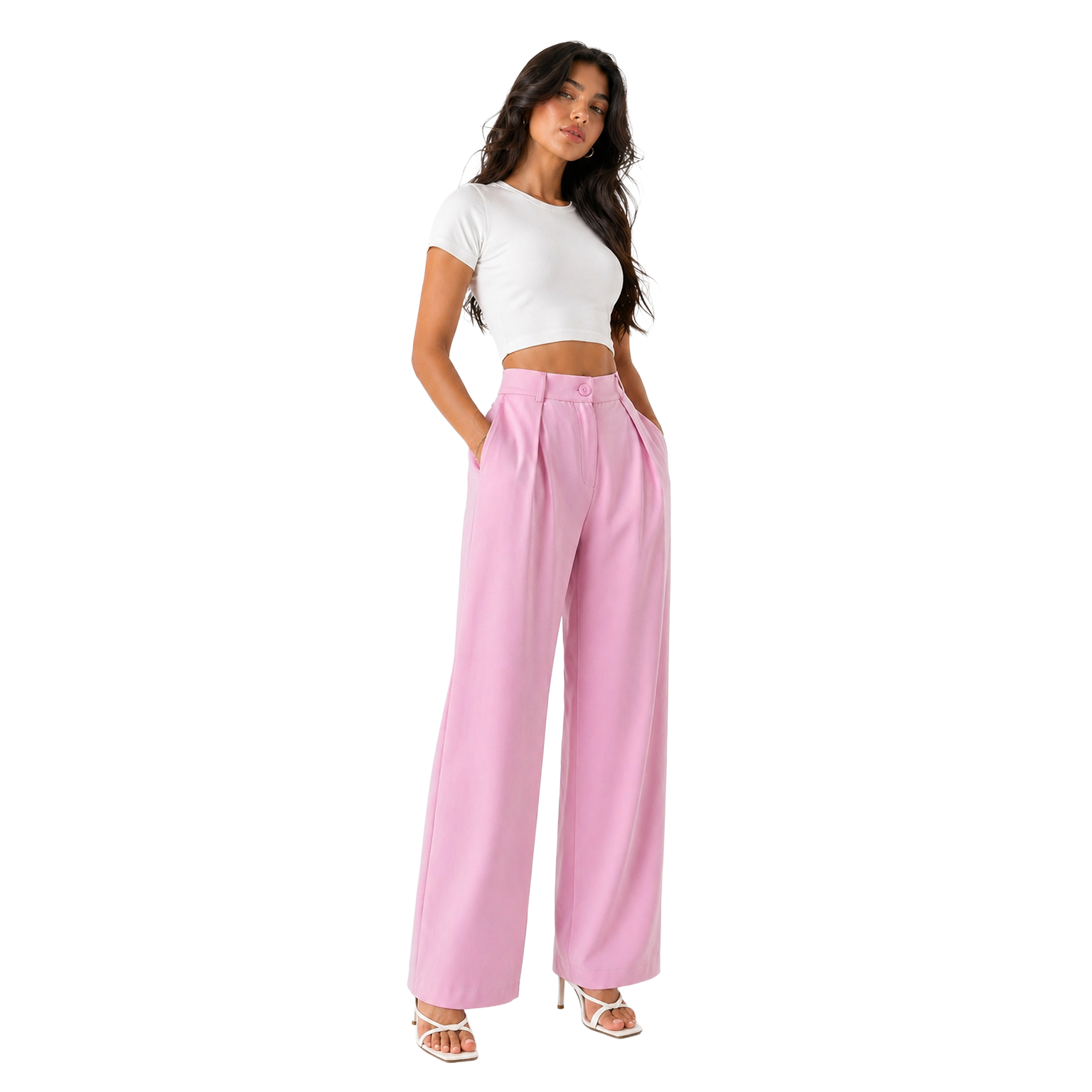 ALine Pants, Rose