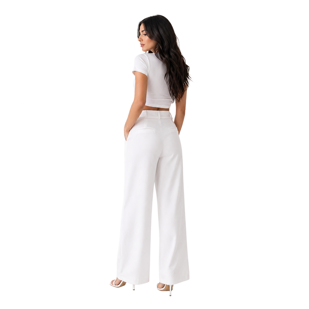 ALine Pants, Off-White