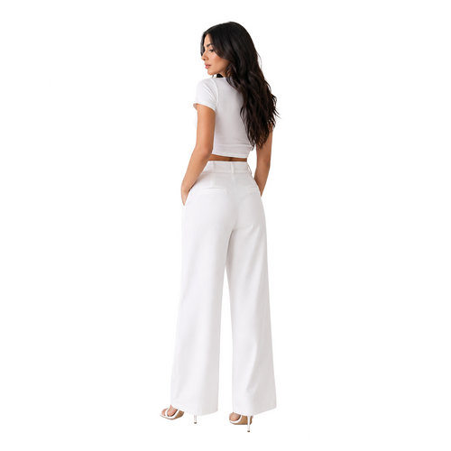 ALine Pants, Off-White