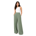 Sienna Linen Pants, Olive