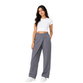 Pleora Wrap Pants, Grey