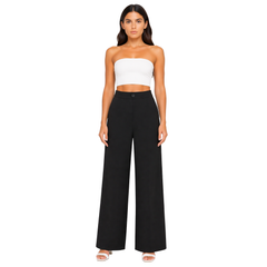 Strawide Pants, Black