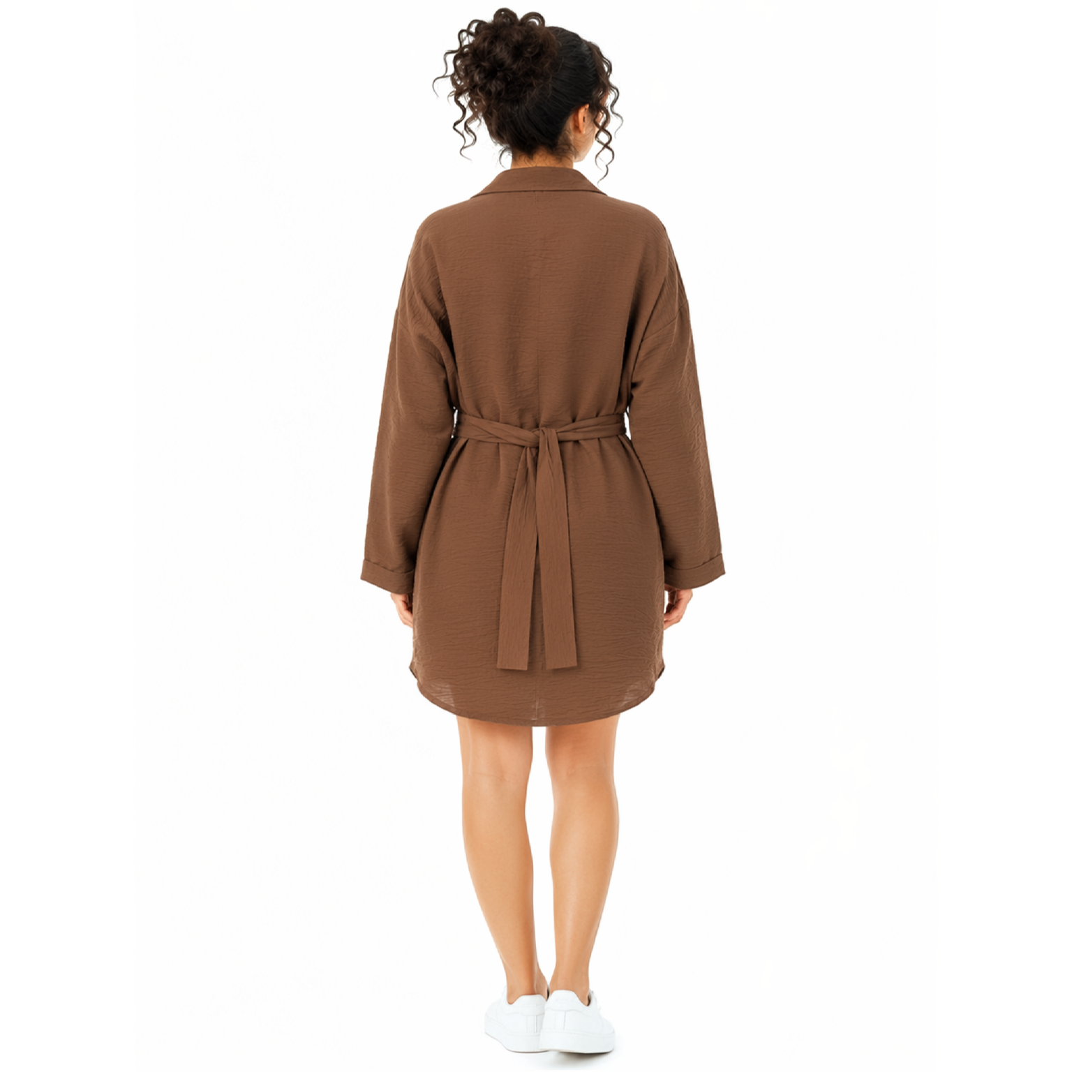 Willow Shirt Tunic, Brown