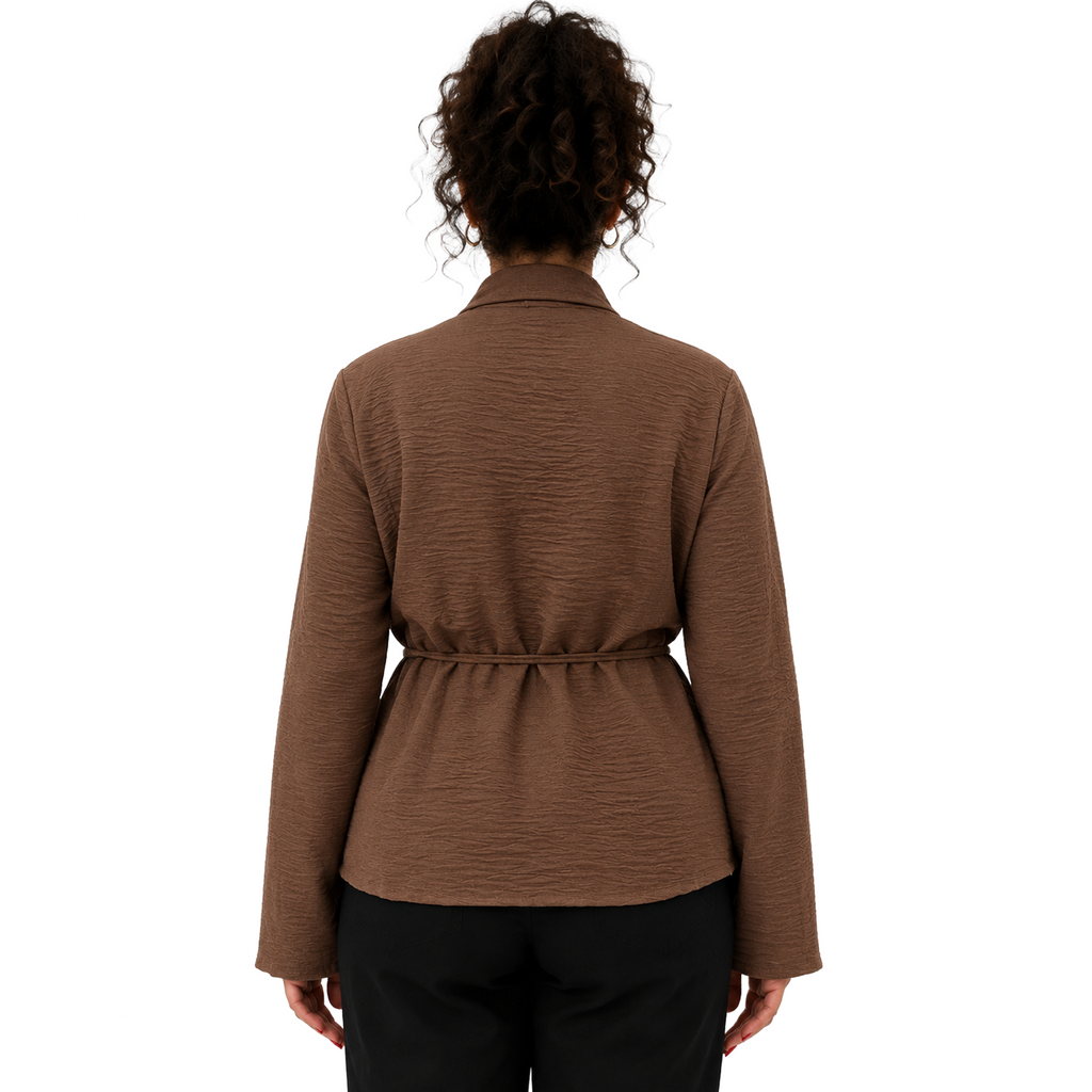 Bordeaux Blouse, Brown