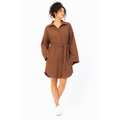 Willow Shirt Tunic, Brown