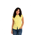 Ivory Blossom Lace Top, Yellow