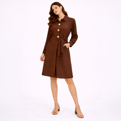 City Tunic, Brown