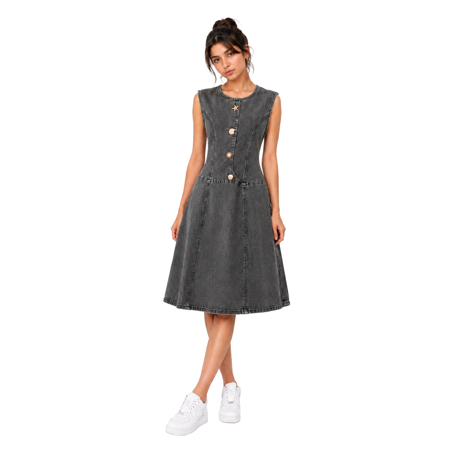 Sevara Denim Mini Dress