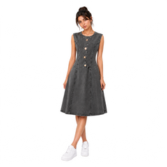 Sevara Denim Mini Dress