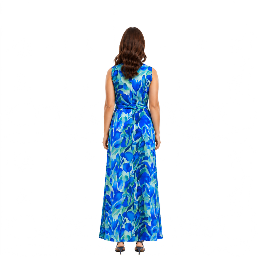 Azure Petal Dress