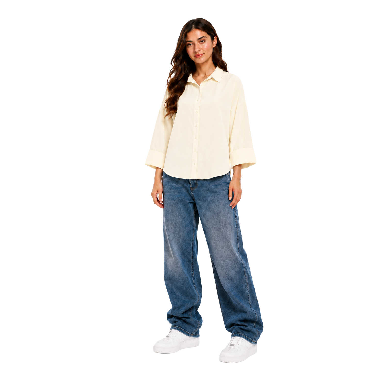 Sorel Linen Oversized Blouse, Butter Yellow