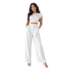 ALine Pants, Off-White