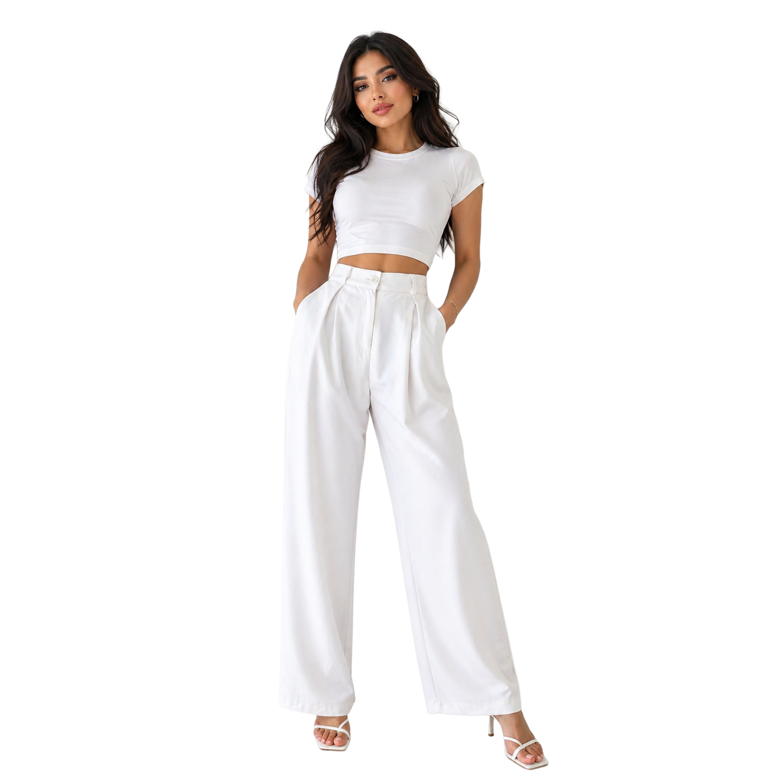 ALine Pants, Off-White
