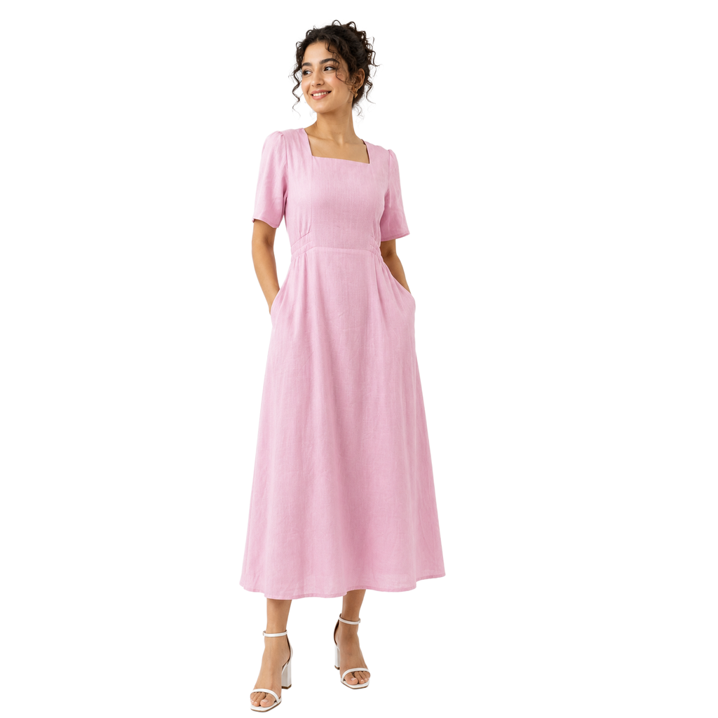 Rosalie Maxi Dress, Rose