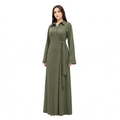 Estelle Flare Sleeve Maxi Dress, Olive