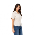 Luna linen blouse, Beige