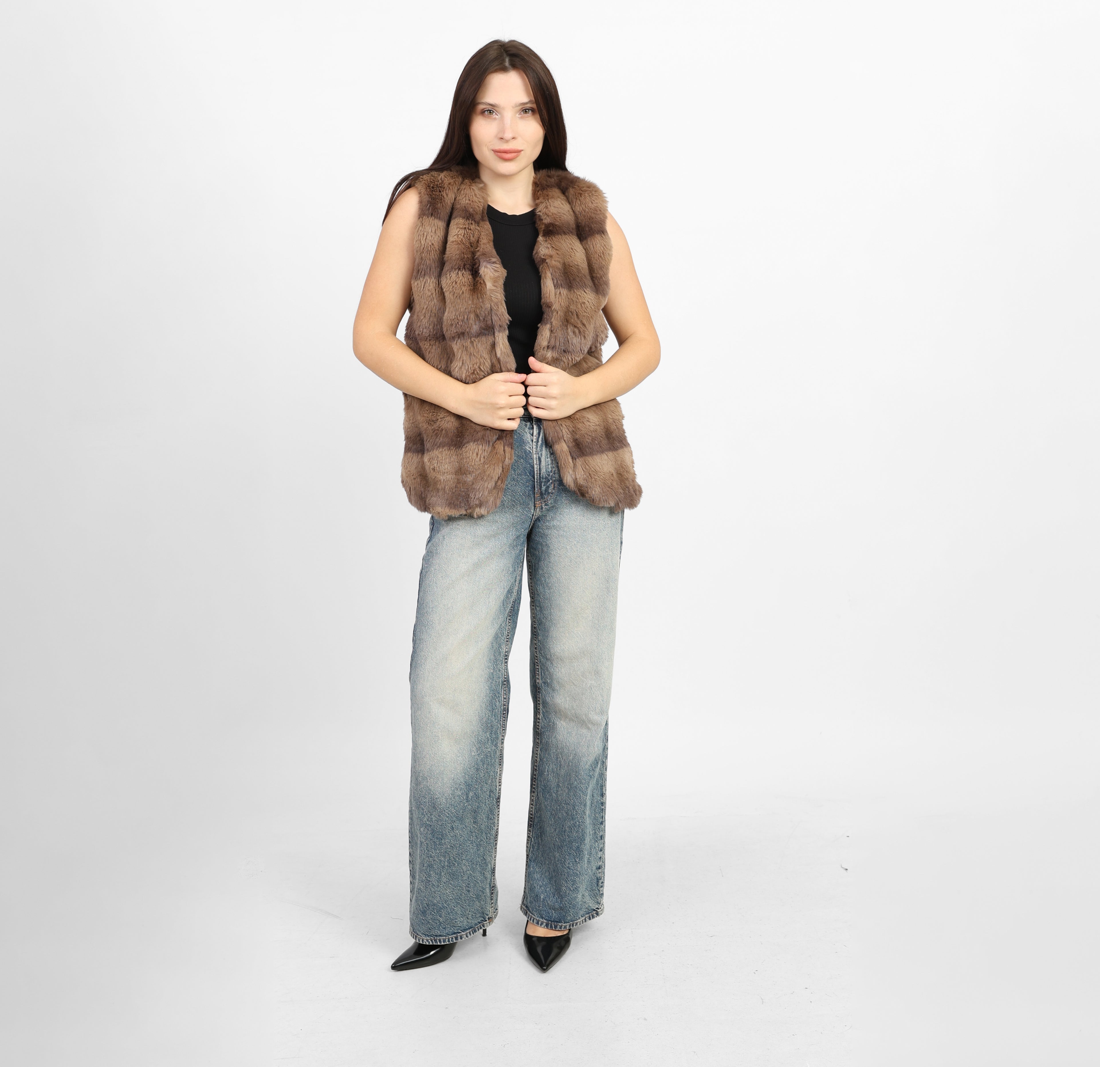 La Reine Faux Fur Vest