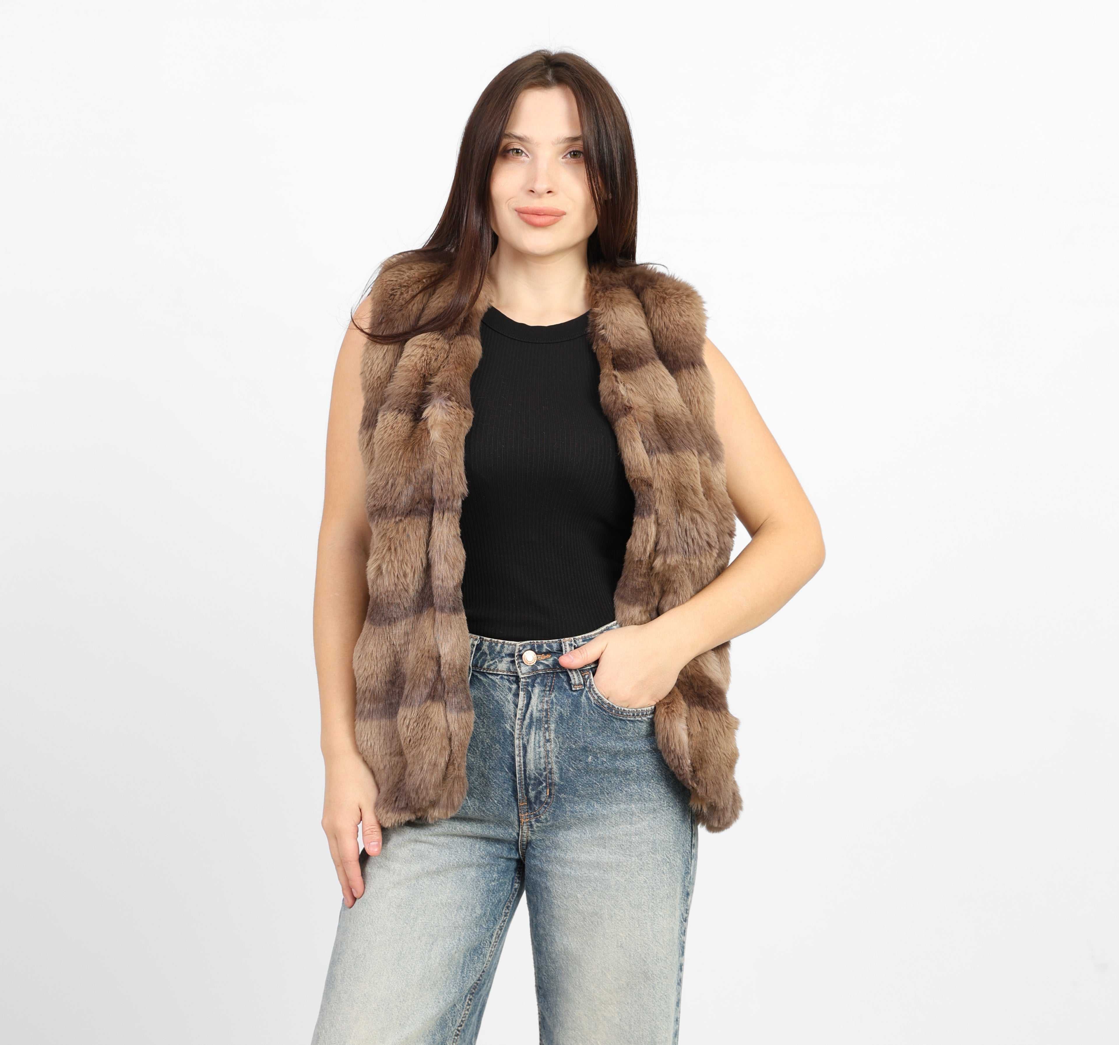 La Reine Faux Fur Vest