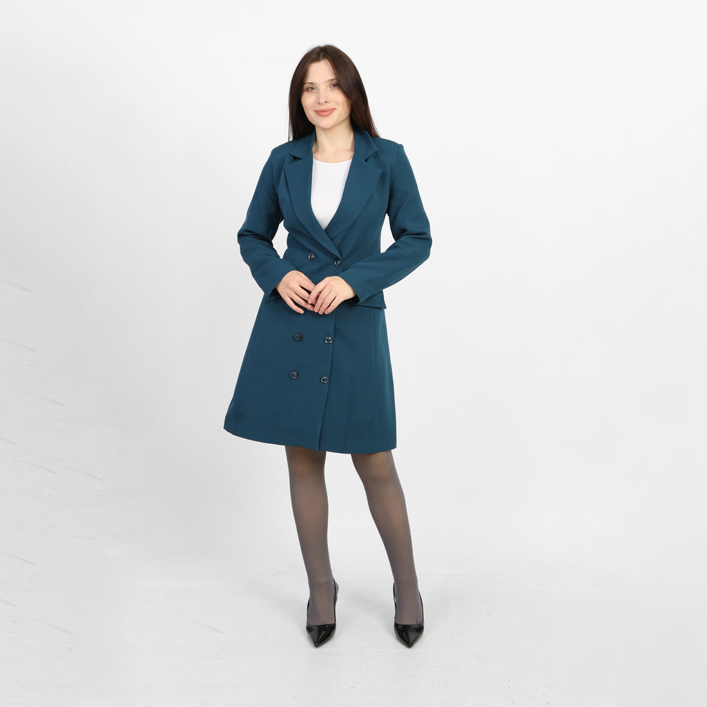 La Reine Teel A-Line Blazer Dress