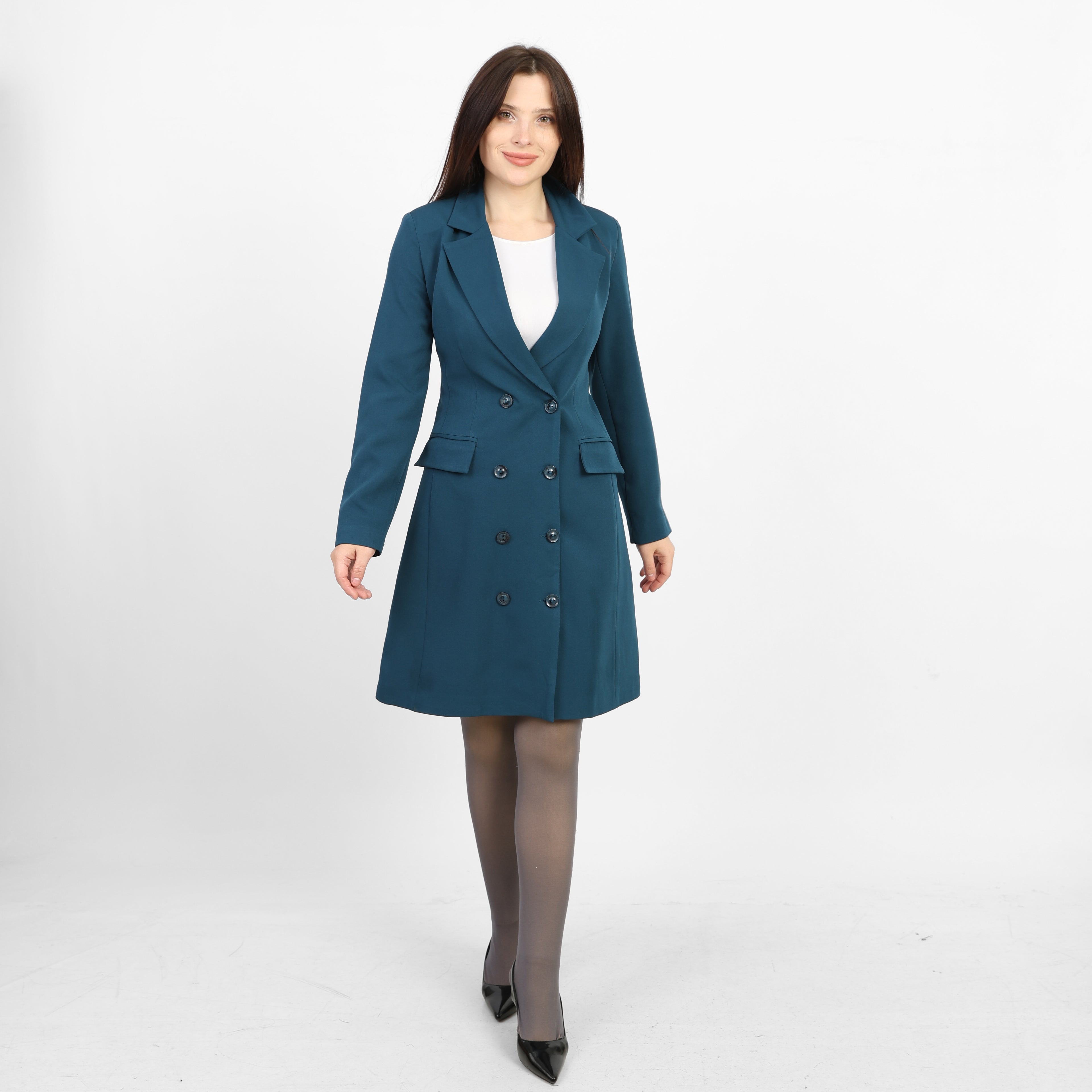 La Reine Teel A-Line Blazer Dress