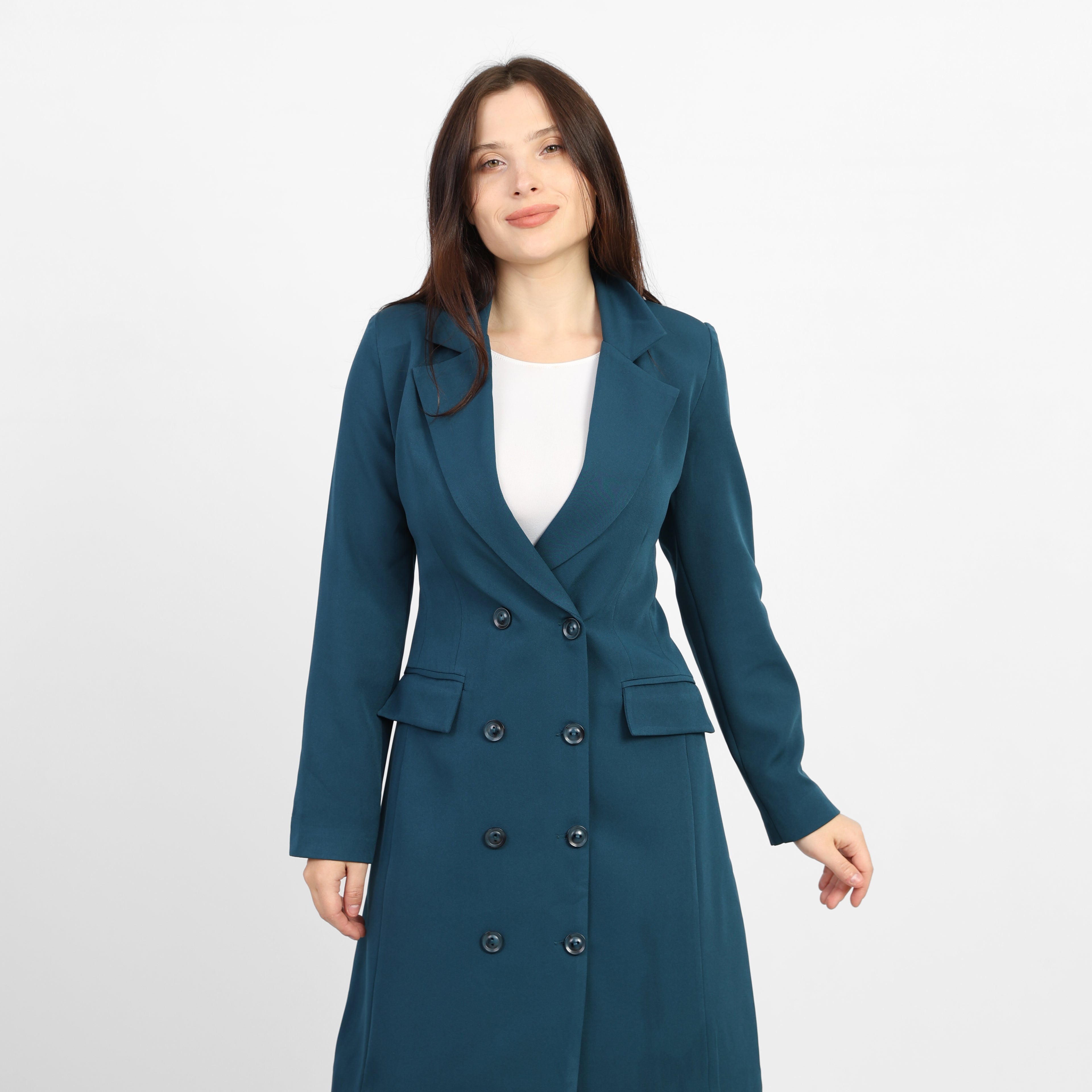 La Reine Teel A-Line Blazer Dress
